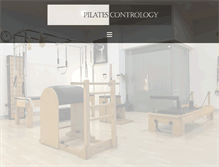 Tablet Screenshot of pilatescontrology.com